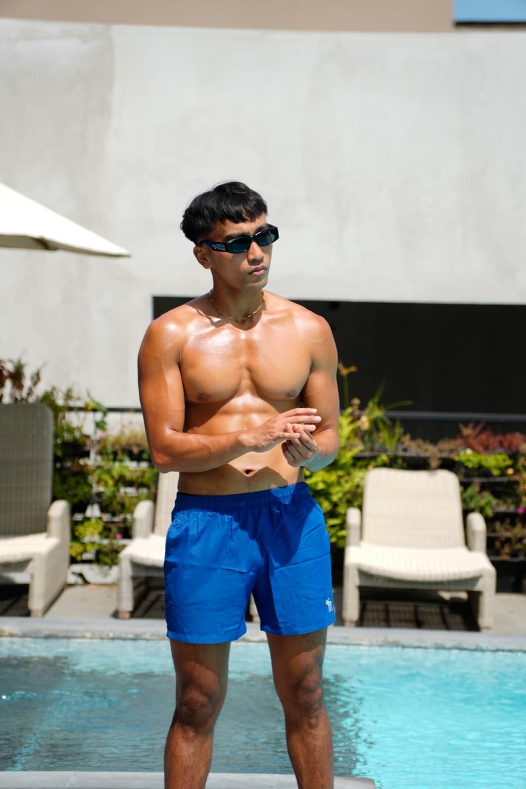 Lean athletic physique