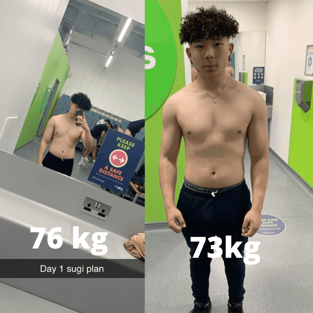 7kg fat loss transformation