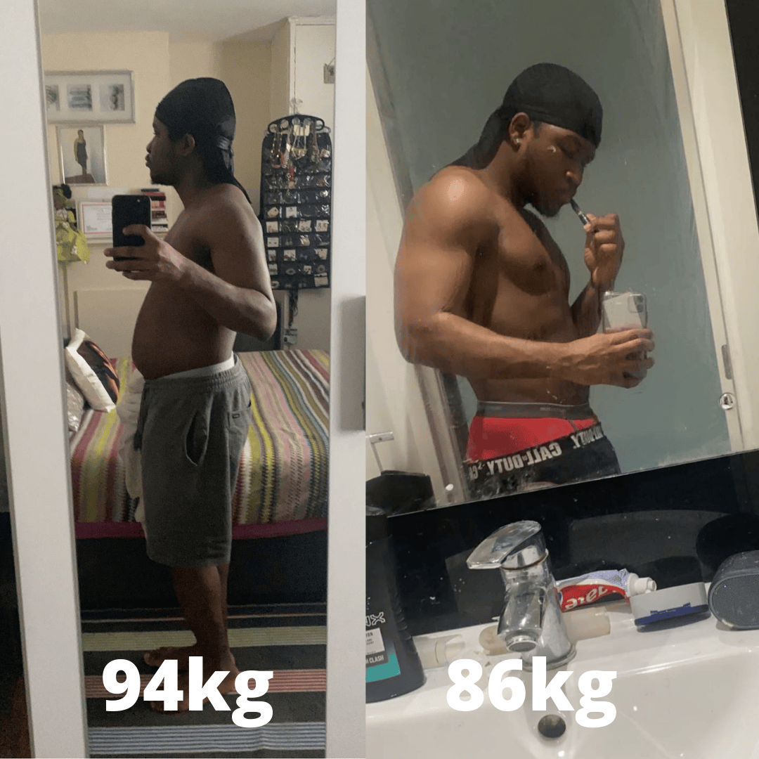 50kg to 65kg, 15kg muscle gain